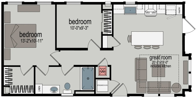 Crystal Cove Floor Plan