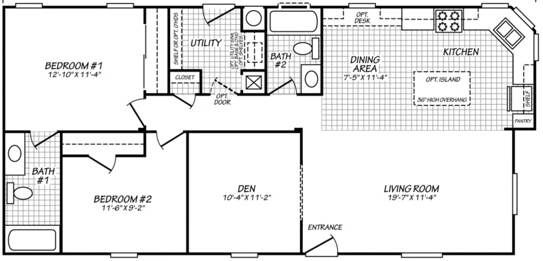 Canyon Lake 24502K Floor Plan