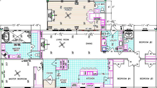 The lost creek floor plan home features