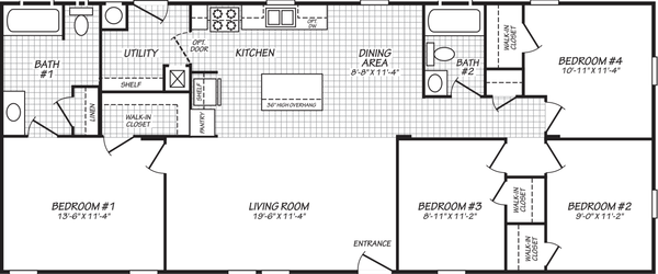 Canyon lake 24564a floor plan home features