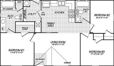 Juniper 24403R Floor Plan