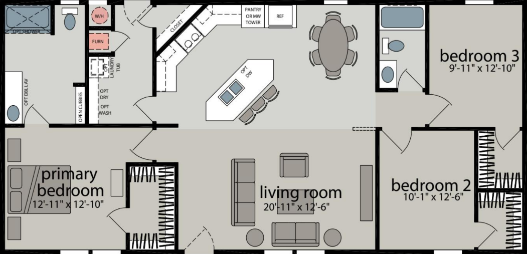 Sand Harbor Floor Plan