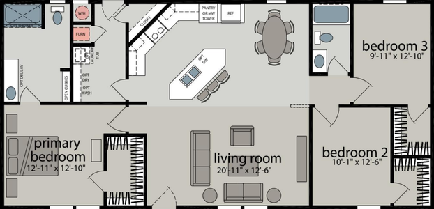 Sand harbor floor plan home features