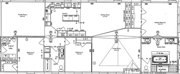 Sparks castle floor plan home features