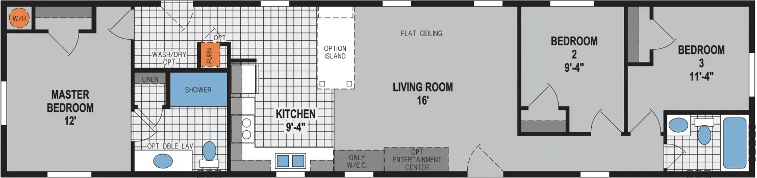 Prairie dune 8710 floor plan home features