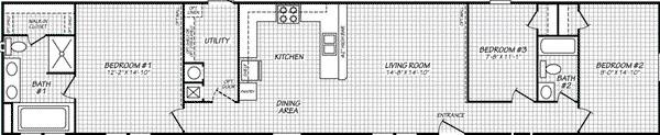 Landmark 16763n floor plan home features