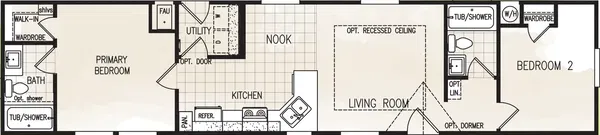 Fairpoint 14602a floor plan home features