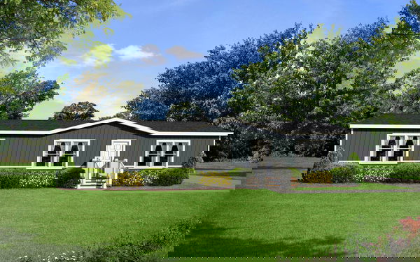 Cm-4563m hero, elevation, and exterior home features