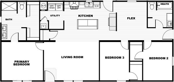 Let it be floor plan home features
