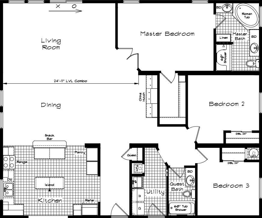 Cedar Canyon 2073 Floor Plan