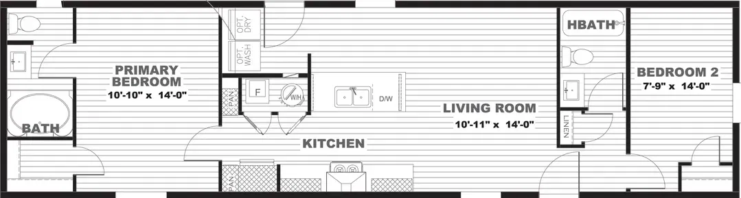 Lewis floor plan home features