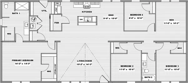 Empower floor plan home features