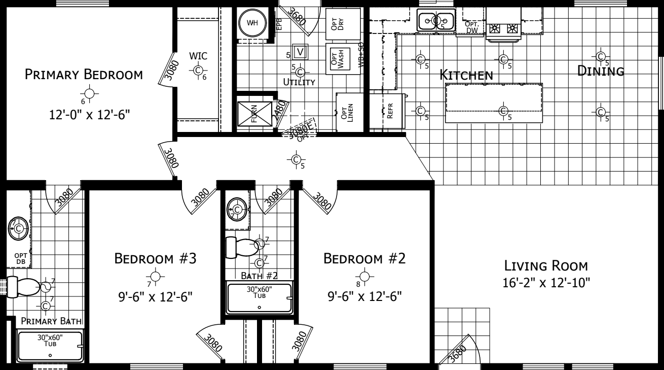 Noble 2848H04 Floor Plan