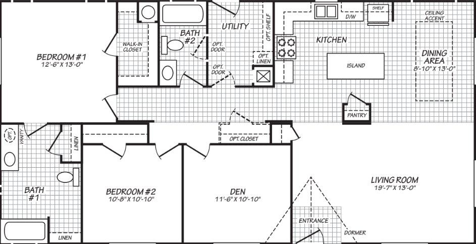 The Clearwater (28563C-2) Floor Plan