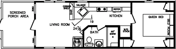 Whispering pines | 4b 100 floor plan home features