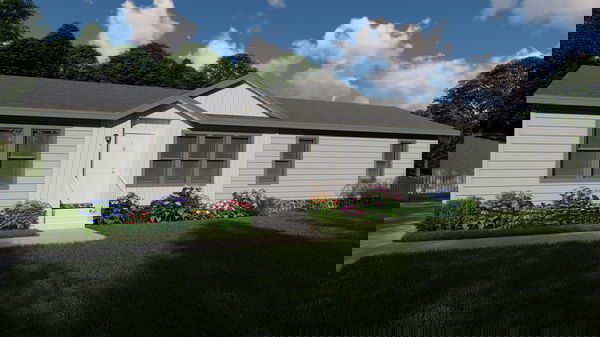 Majestic collection 9601-s hero, elevation, and exterior home features