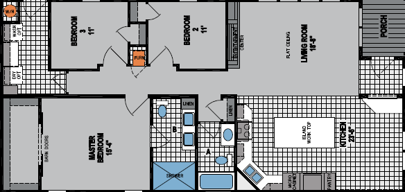 Spectra CS7301 Floor Plan