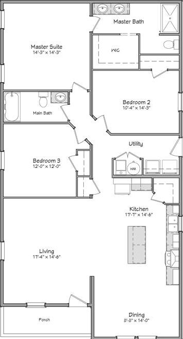 Independence series gerry 30' floor plan home features