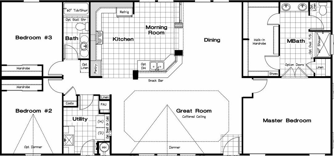 GLE641G Floor Plan