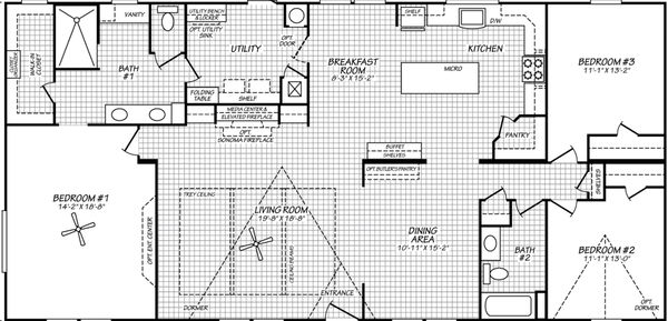 Vintage farmhouse 32643c floor plan home features