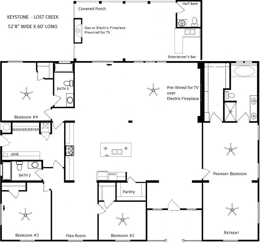 Keystone - Lost Creek  Floor Plan