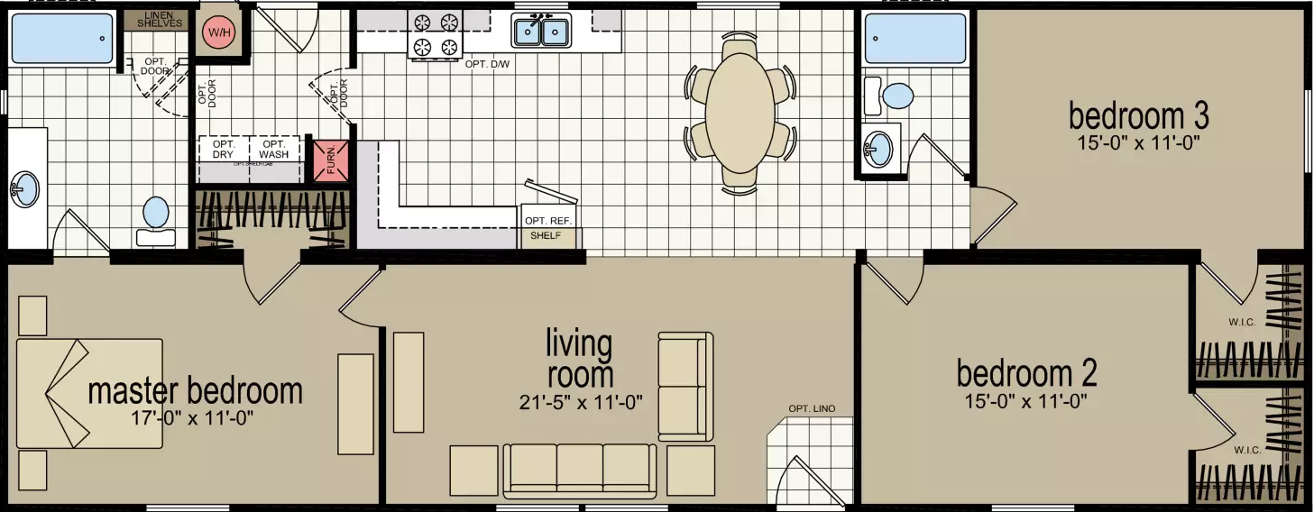 CM-3603B Floor Plan