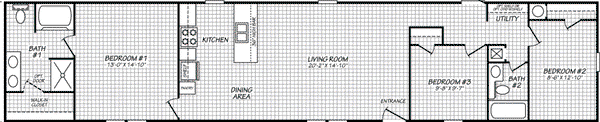 Valuhomes 16763v floor plan home features