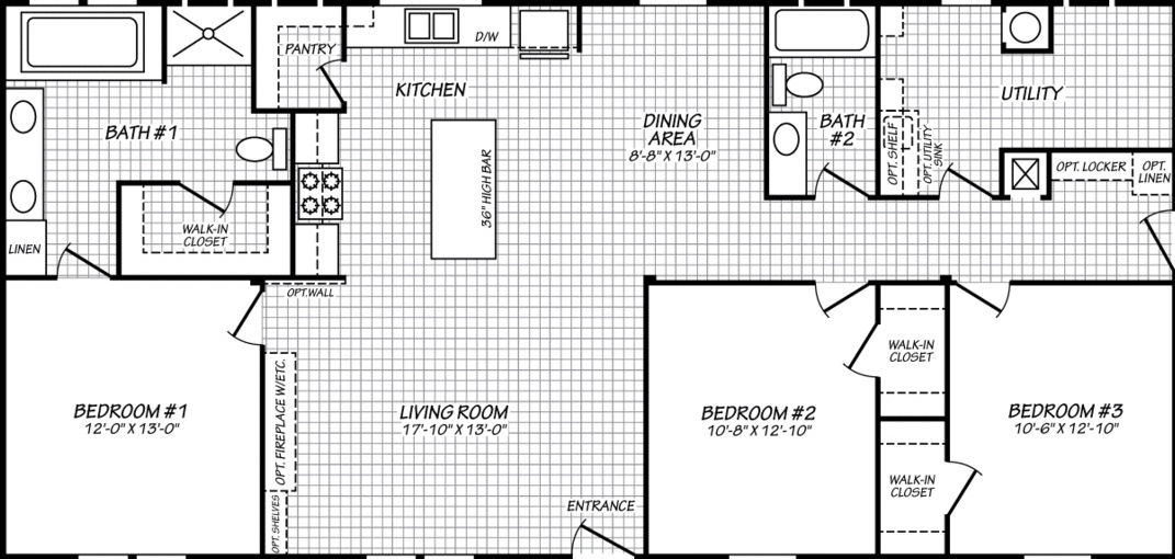 Landmark 28563l floor plan home features