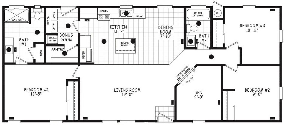 Sedona Ridge 24563A Floor Plan