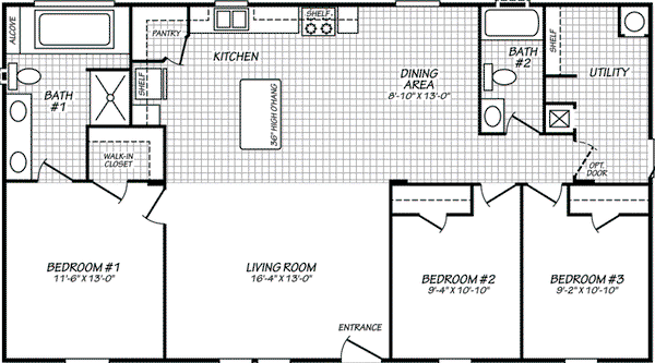 Pure homes 28483u floor plan home features