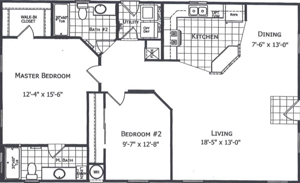 Evergreen Floor Plan