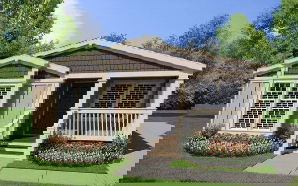Bd 16 hero, elevation, and exterior home features