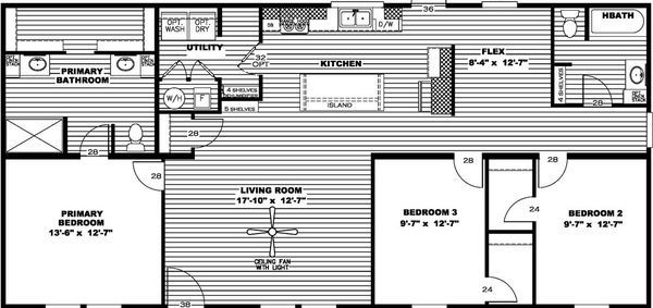 Sterling anniversary floor plan home features