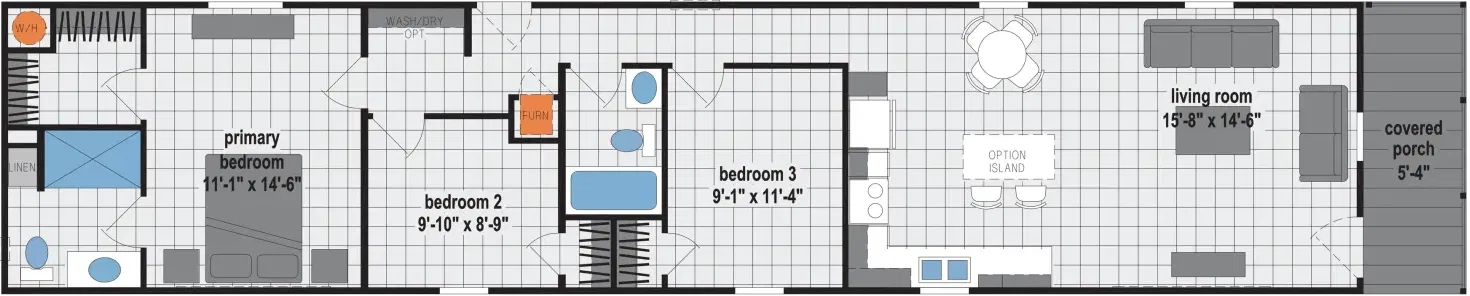 Prairie dune 8704 floor plan home features