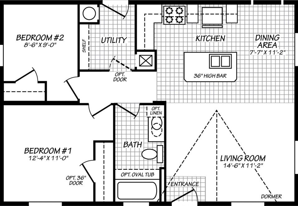 Juniper 24342R Floor Plan