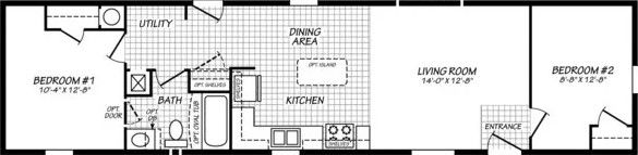 Eagle 14562S Floor Plan