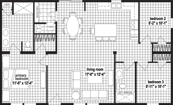 Prairie dune 8862 floor plan home features