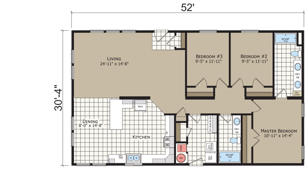 Crystal bay estates cb6523c floor plan home features