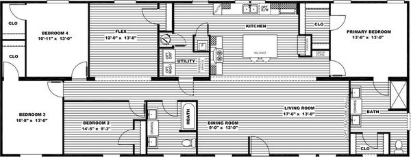 Homestead breeze floor plan home features