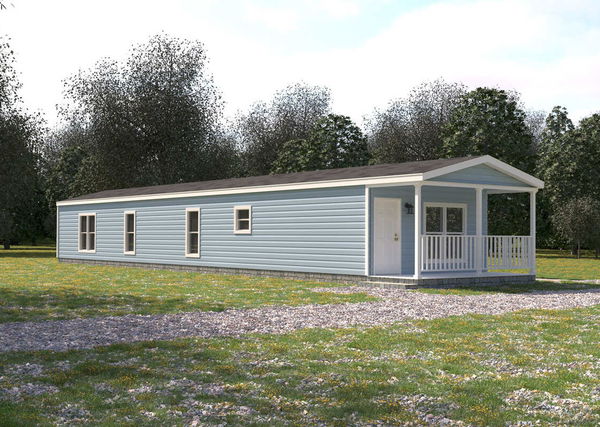 Landmark 16763w hero, elevation, and exterior home features