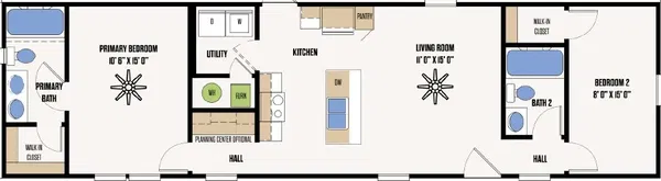 The cisco floor plan home features