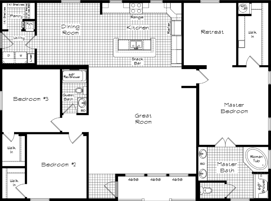 Cedar Canyon 2068 Floor Plan