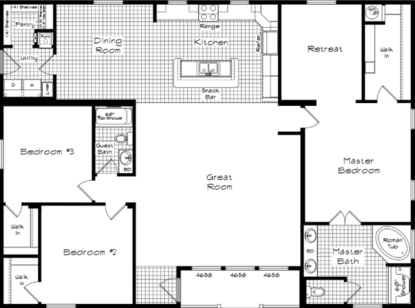 Cedar canyon 2068 floor plan home features