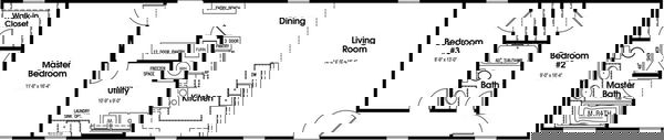 The big bo floor plan home features