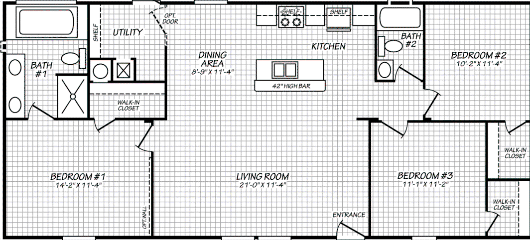 Pure homes 24523u floor plan home features