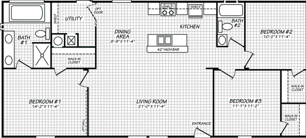 Pure homes 24523u floor plan home features