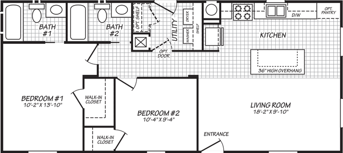 Canyon lake 20442l floor plan home features