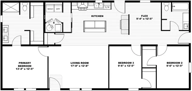 2001 let it be floor plan home features