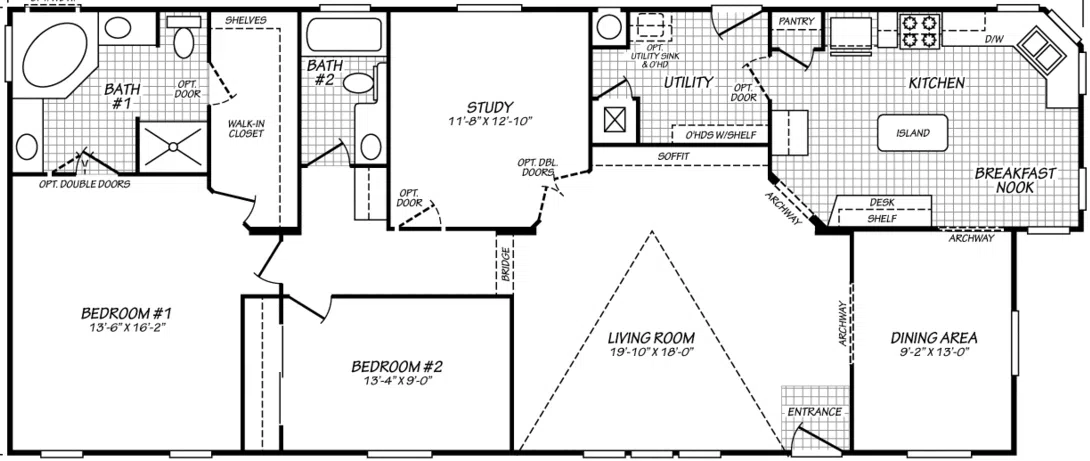 Vogue II 28642K Floor Plan