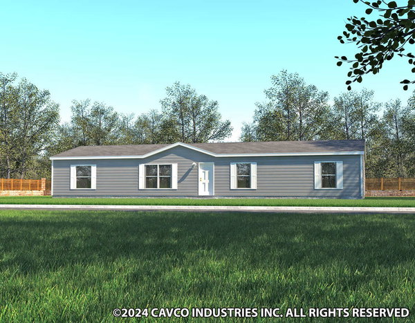 Canyon lake multi-wide 28664t elevation, exterior, and hero home features